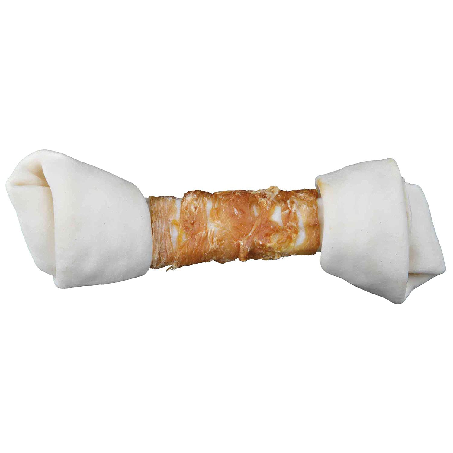 خرید از آمازون - استخوان جویدنی گره دار TX-31320 با مرغ 25 سانتی متر، 220 گرم Huhn L 25 سانتی متر، 220 گرم