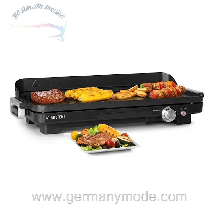 گریل باربیکیو کلارشتاین آلمان Klarstein Charleroi Turbo Elektro-Tischgrill Elektrogrill Schwarz