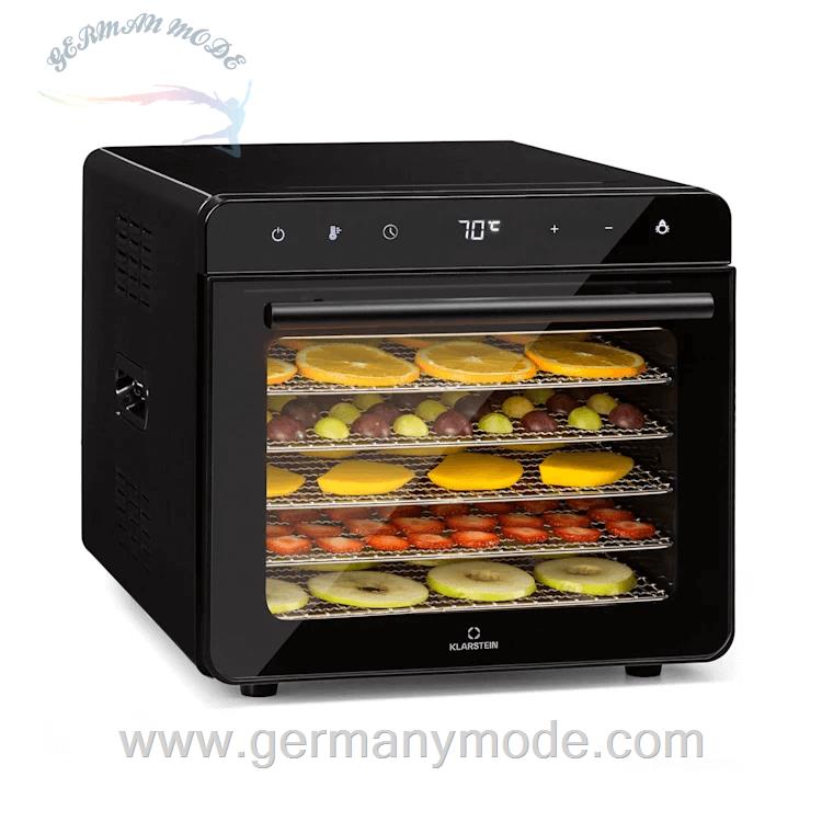 خشک کن میوه کلارشتاین آلمان Klarstein Shaftesbury Dörrautomat 700W Timer-Funktion Schwarz