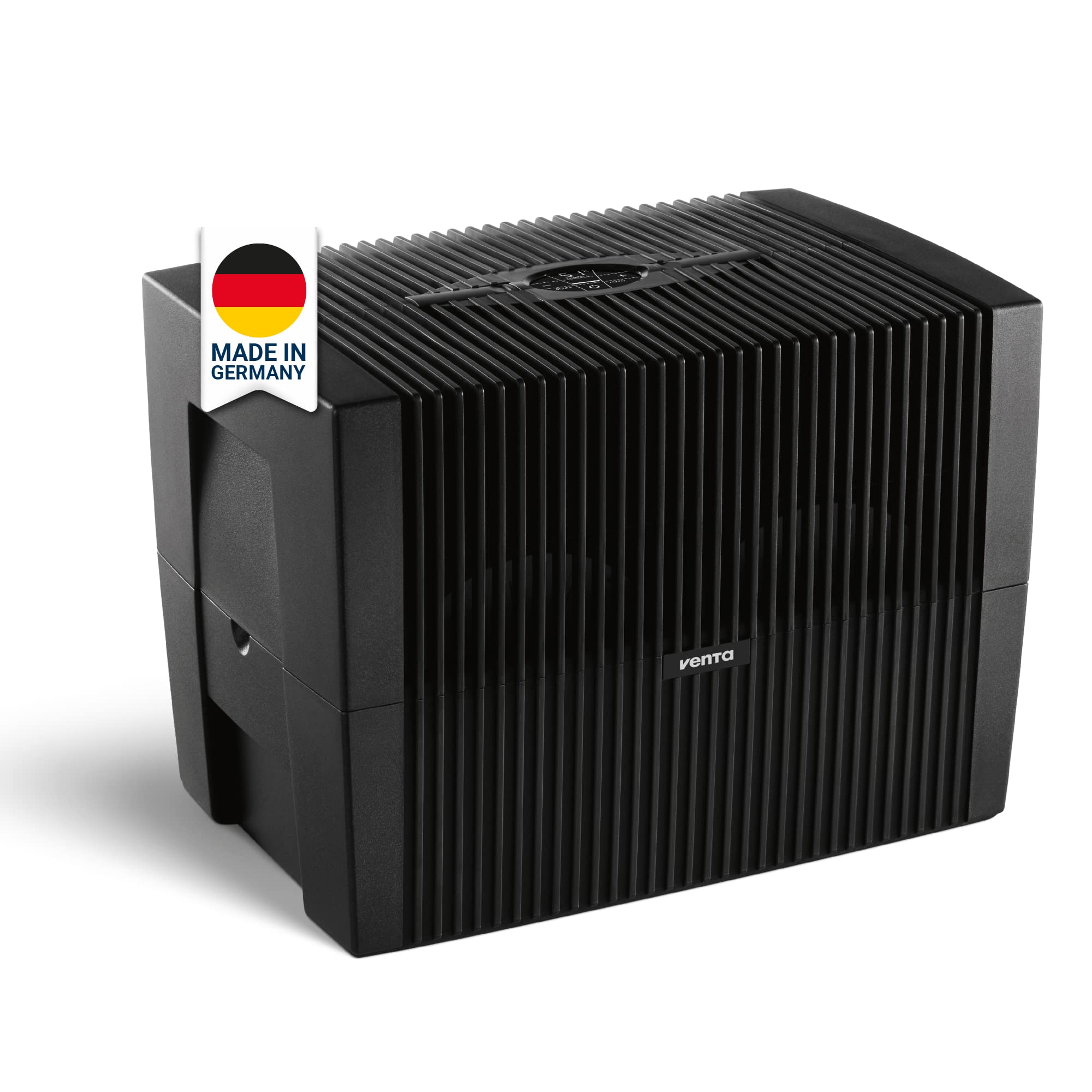 خرید از آمازون - Venta LW45 Comfort Plus، مرطوب کننده اتاق تا 60 متر مربع، مشکی درخشان، با کنترل دیجیتال Brilliant Black تا 60 متر مربع تک