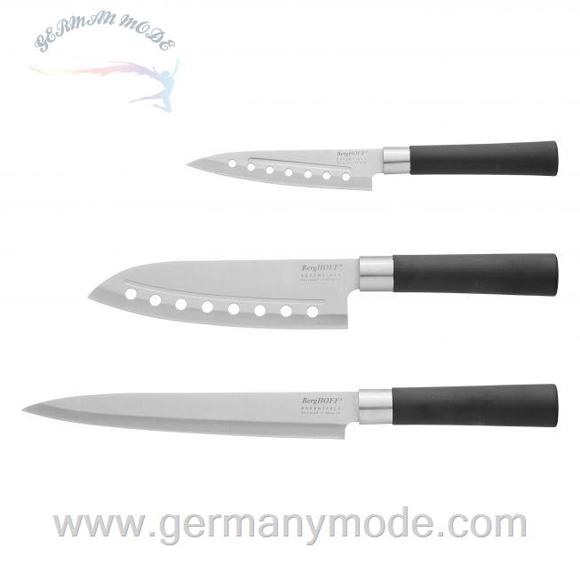 ست چاقو آشپزخانه 3 پارچه برگهف بلژیک Berghoff Messer-Set 3-teilig - Essentials