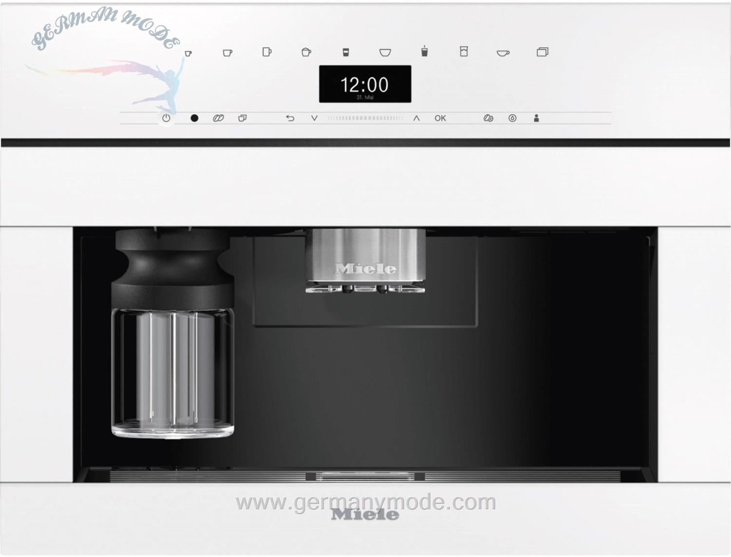 اسپرسو ساز تو کار میله آلمان Miele CVA 7440 Brillantweiß