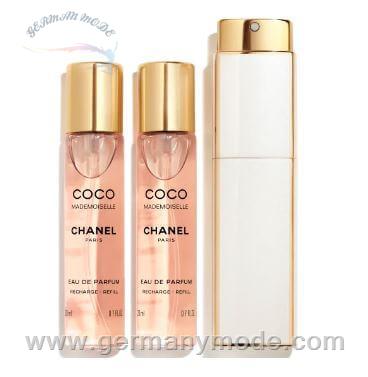 ست عطر ادو پرفیوم زنانه 3 تایی 20 میل کوکو مادمازل شنل فرانسه CHANEL COCO MADEMOISELLE EAU DE PERFUME SPRAY 3 20ml