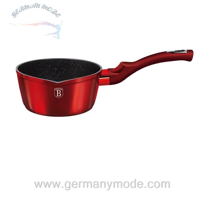 قابلمه 16 سانت برلینگر هاوس مجارستان BerlingerHaus SAUCEPAN 16 CM BERLINGER HAUS BH/1255 BURGUNDY COLLECTION