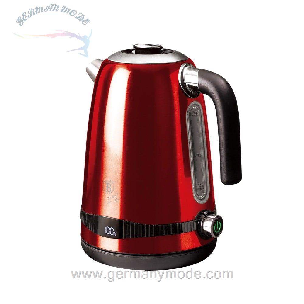 کتری برقی برلینگر هاوس مجارستان BERLINGER HAUS DIGITAL KETTLE BH/9324 BURGUNDY COLLECTION