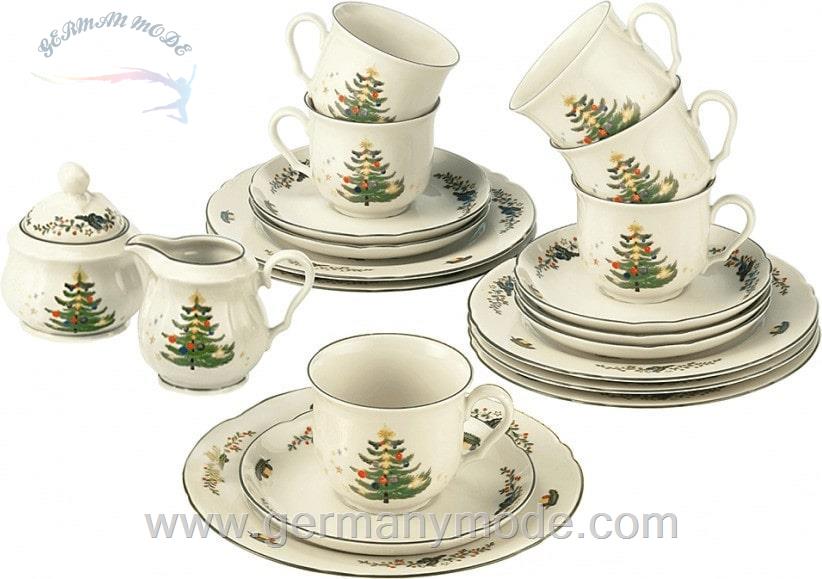 سرویس قهوه خوری چینی 20 پارچه 6 نفره سلتمن ویدن آلمان Seltmann Weiden Marie Luise Kaffeeservice 20 tlg