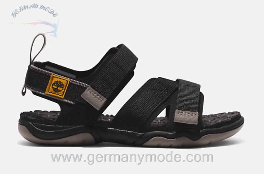 صندل بچگانه تیمبرلند آمریکا TIMBERLAND ADVENTURE SEEKER SANDALE MIT FERSENRIEMCHEN FÜR KINDER IN SCHWARZ