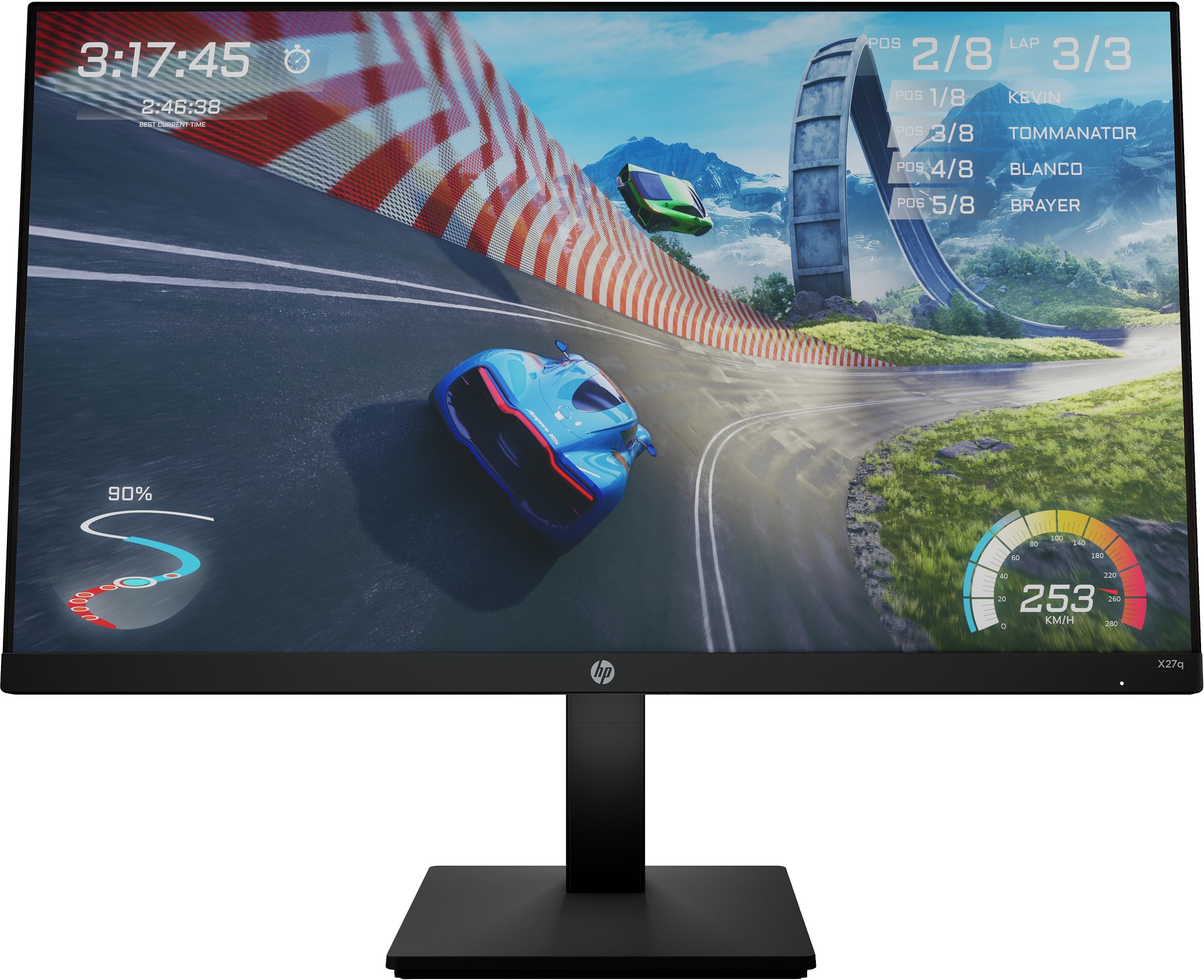 خرید از آمازون - HP X27q Gaming-Moniteur 68,58cm (27 Zoll) (QHD, IPS, 1ms, HDMI, DisplayPort, AMD FreeSync, 165Hz)