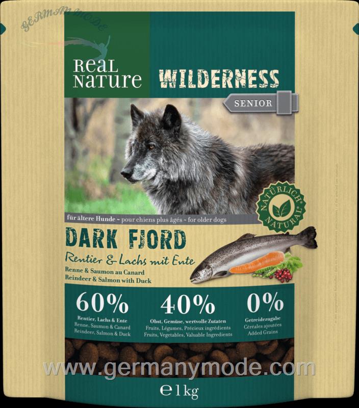 غذا خشک سگ رئال نیچا آلمان REAL NATURE WILDERNESS Senior Dark