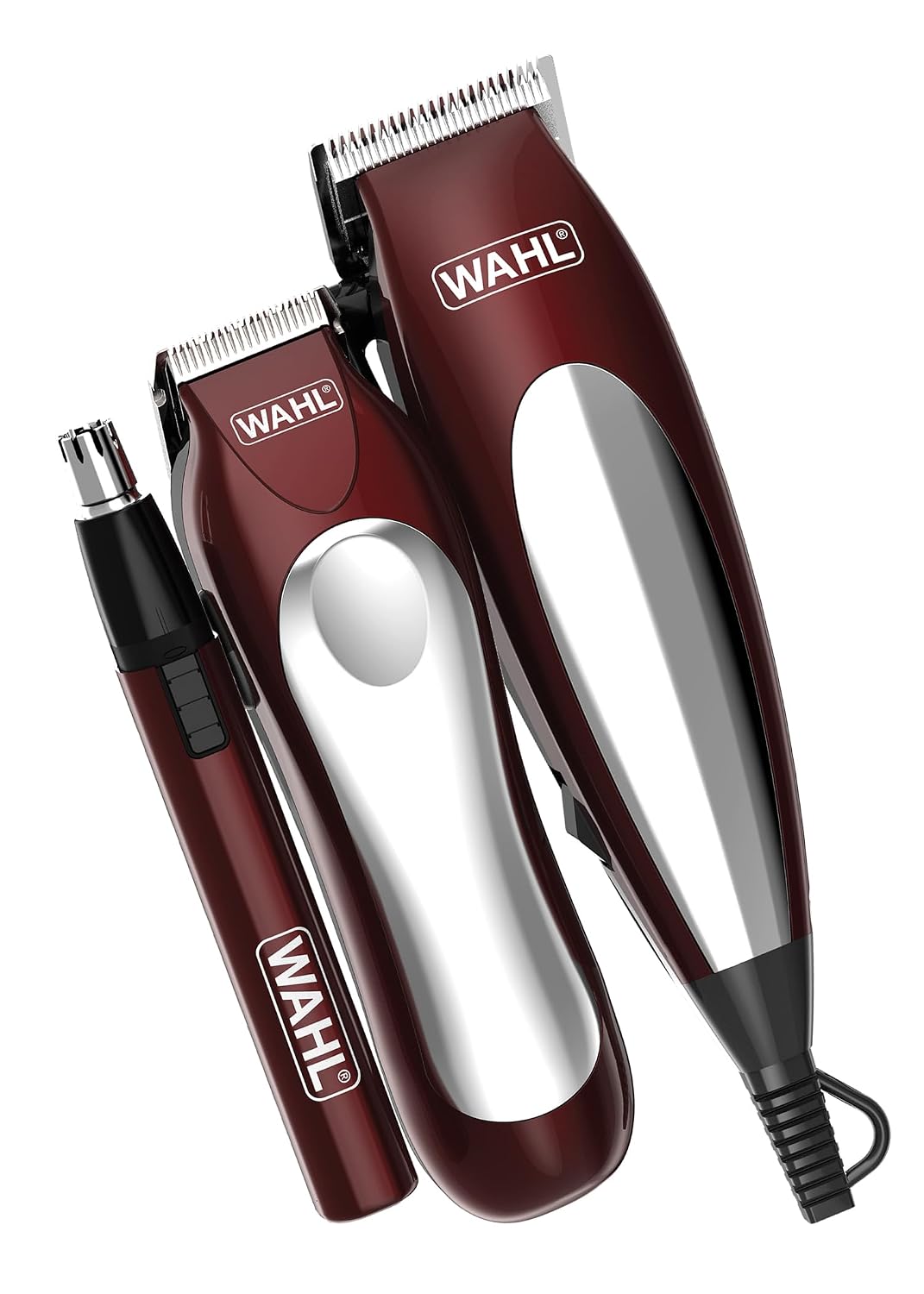 ماشین اصلاح مو سر و ریش تراش صورت شارژی وال آمریکا Wahl Home Pro Combo 3in1، ست هدیه اصلاح کننده مو، اصلاح موی مردانه، ریش تراش دار، اصلاح ریش مردانه، ته ریش، پیرایش شخصی، ست آرایش مردانه Home Pro Combo 3in1 Hair Trimmer Kit Combi
