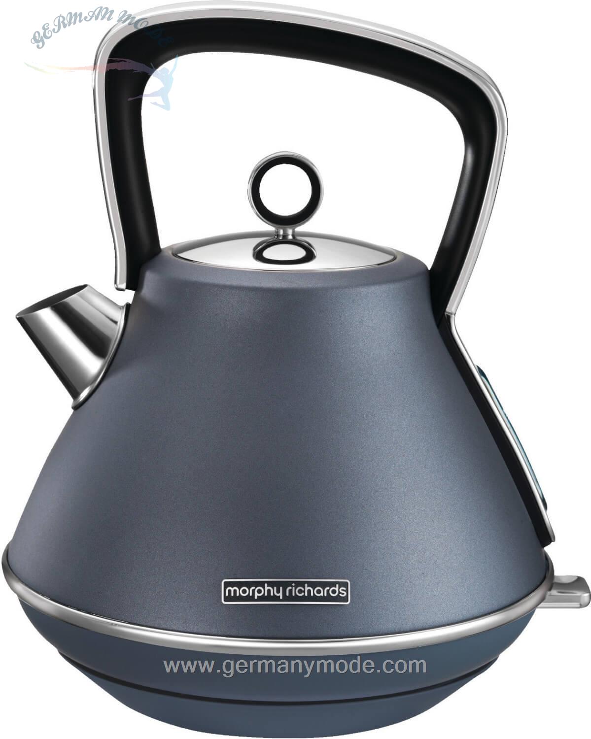 کتری برقی مورفی ریچاردز انگلستان Morphy Richards Evoke 10010 steel blue 100102EE