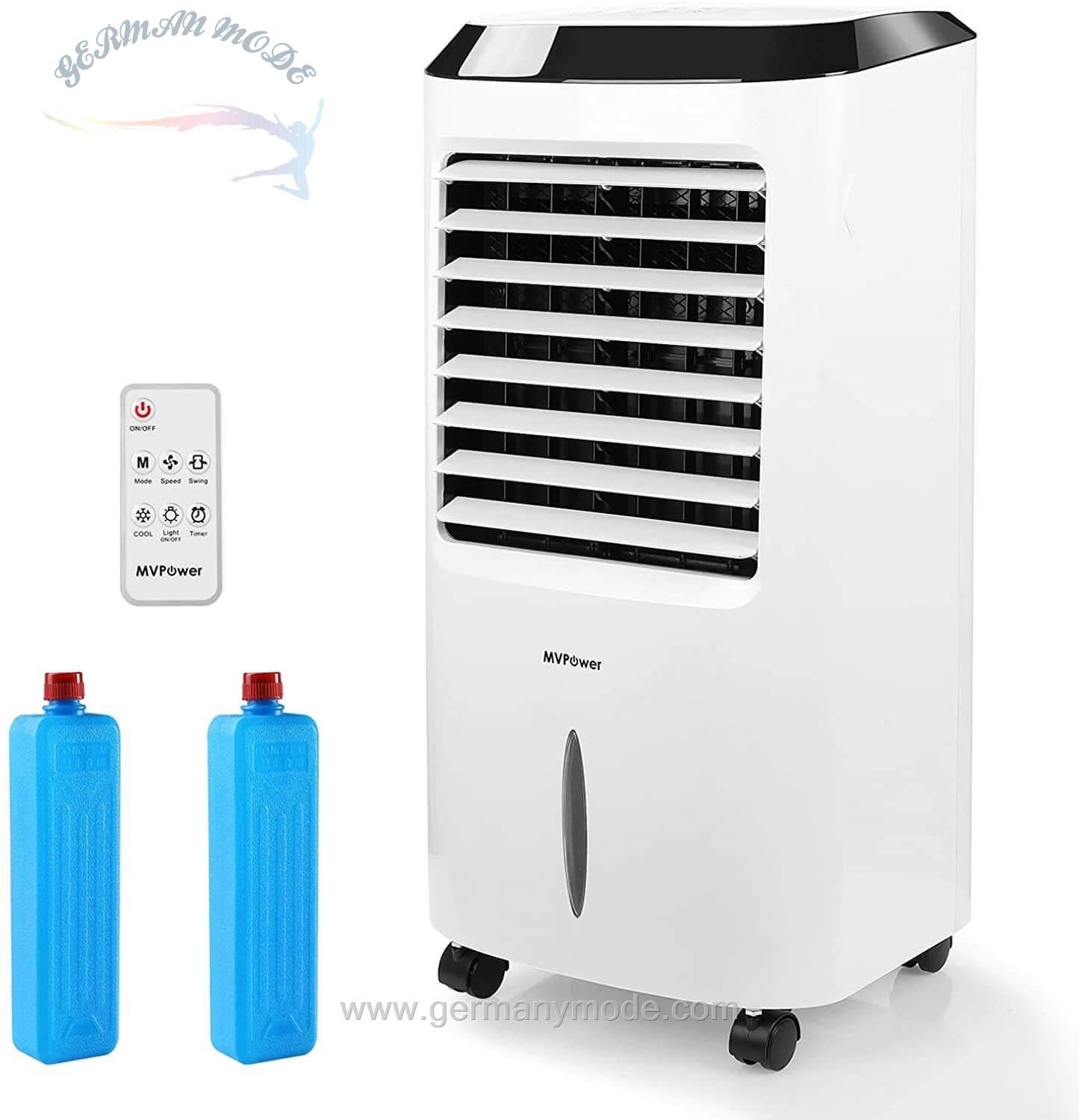 کولر گازی ایستاده با قابلیت کنترل از راه دور ام وی پاور MVPower Luftbefeuchter- Mobile Klimaanlage- 10L- Klimageräte 65W