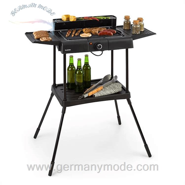 گریل باربیکیو برقی ایستاده کلارشتاین آلمان Klarstein Dr. Beef Pro Elektrogrill Elektrogrill Schwarz 2000 watt
