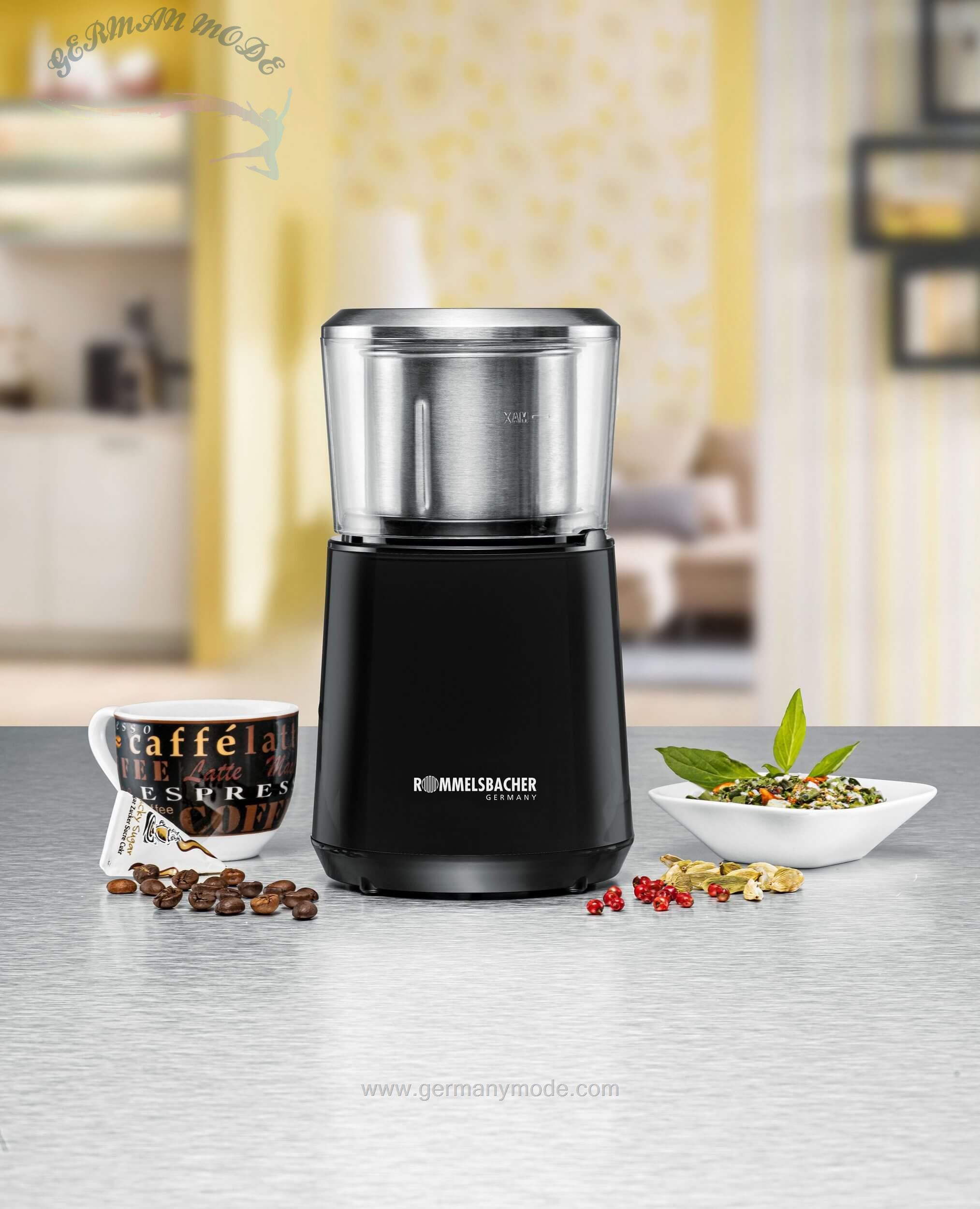 آسیاب برقی روملزباخر آلمان Rommelsbacher Kaffeemühle EKM120-200 W