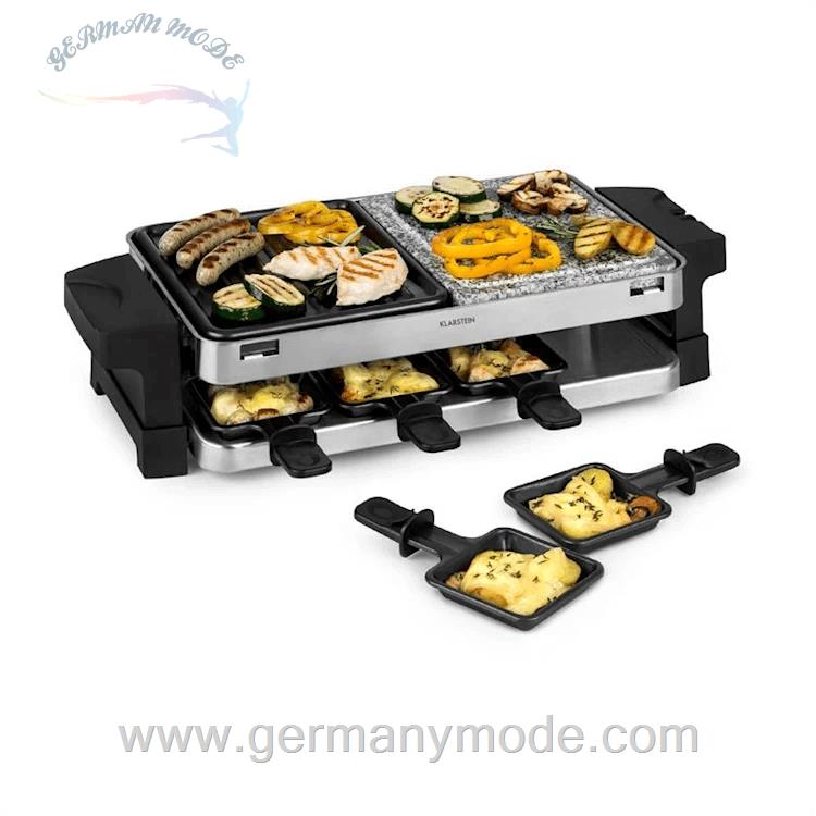 گریل راکلت پز برقی کلارشتاین آلمان Klarstein Sirloin Raclette Raclettegrill 1500 watt