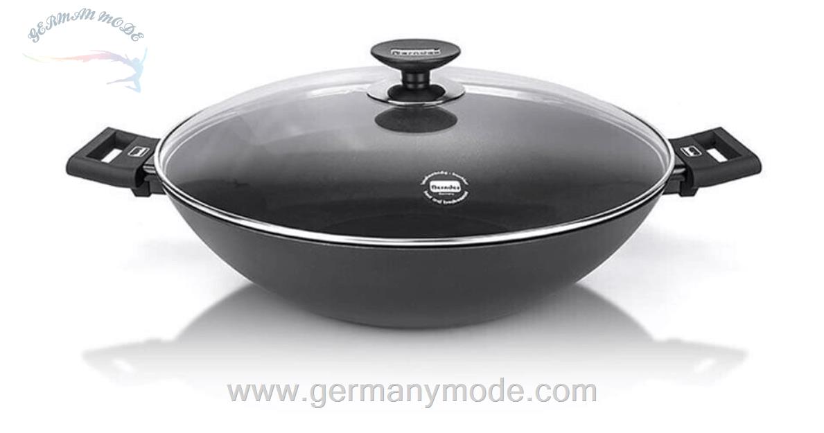 تابه وک 36 سانتی برندس آلمان Berndes Alu Induction Wokpfanne 36 cm