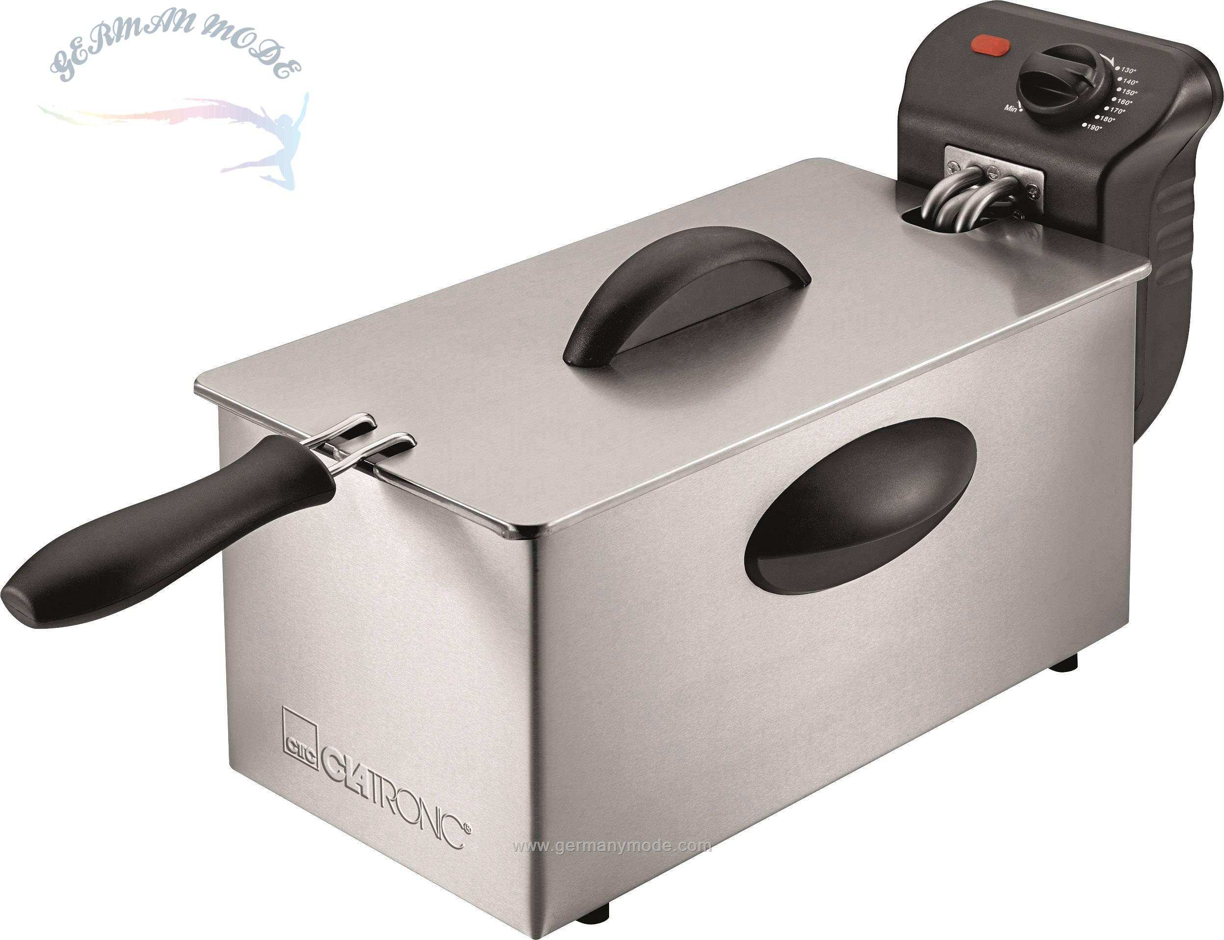 سرخ کن کلترونیک آلمان Clatronic FR 3586 Fritteuse 2000W Edelstahl
