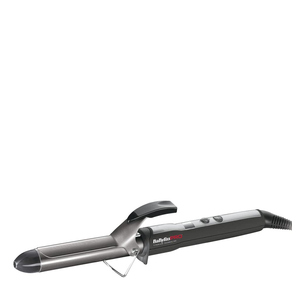 فر کننده مو برقی بابیلیس فرانسه Babyliss Pro BAB2274TTE اتو مو پیچ کامپیوتری اتو تیتانیوم تورمالین 32 میلی متری بسته 1 عددی