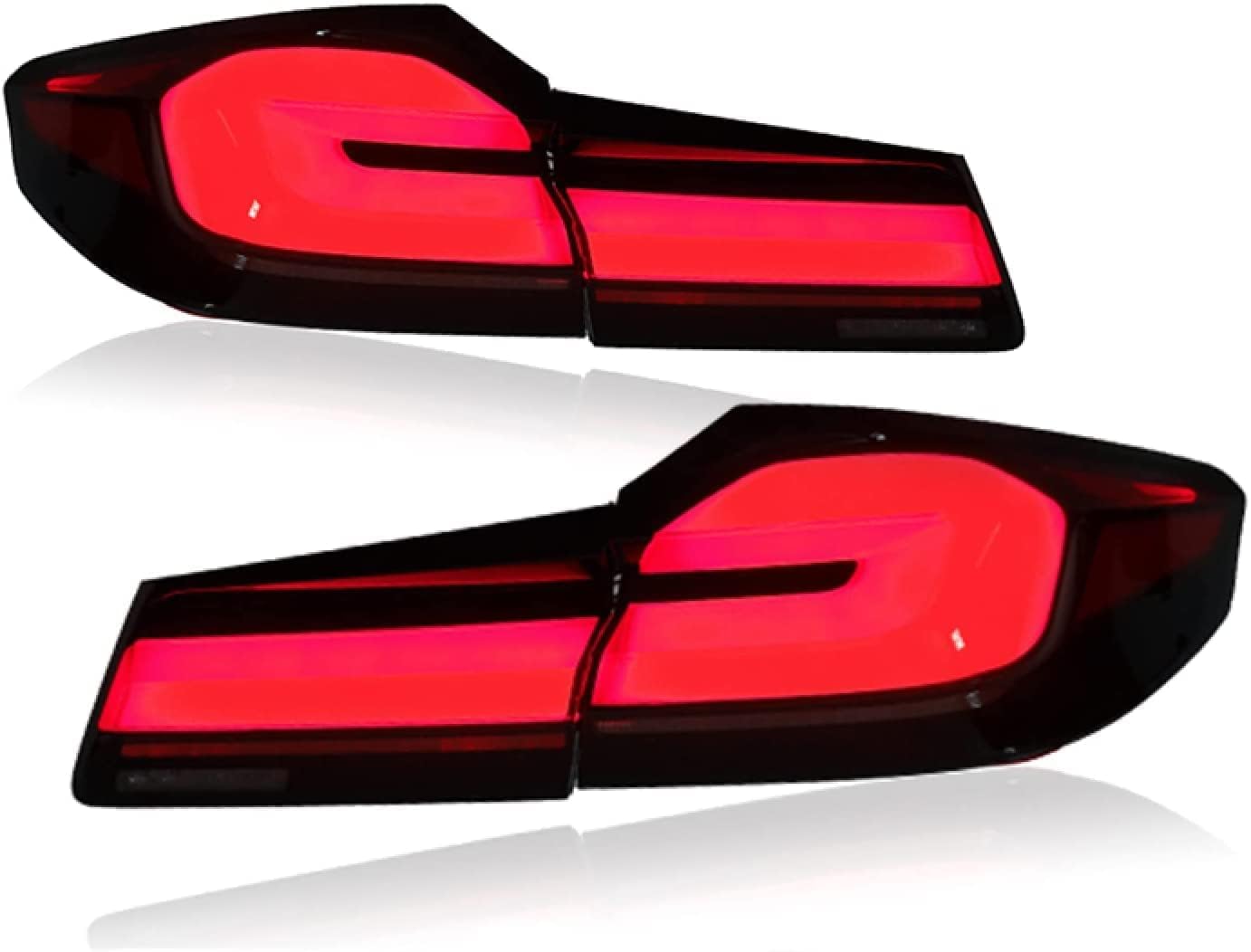 چراغ خطر عقب کامل خودرو - مناسب برای بی ام و BMW G30/G38/F90 2021 M5 525i 530i 535i 540i (2018-2020)