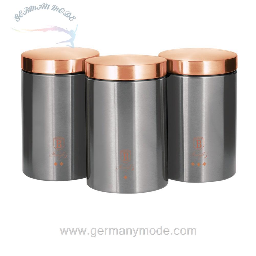ست قوطی آشپزخانه برلینگر هاوس مجارستان Berlinger Haus Kitchen Canister Set BH/6273 Moonlight Collection