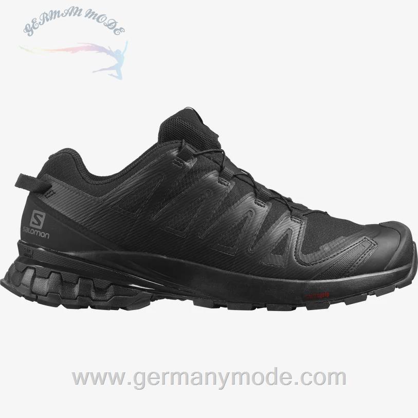 کتانی مردانه سالامون فرانسه SALOMON XA PRO 3D V8 GORE-TEX TraBlack / Black / Black