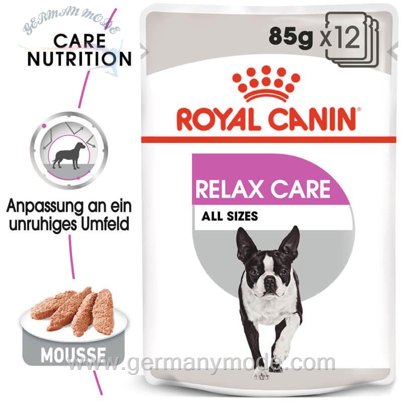 غذا مرطوب سگ پر استرس و عصبی رویال کنین آلمان Royal Canin Relax Care 12x85g