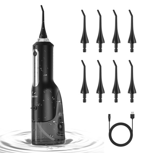 خرید از ایبی - SEJOY Electric Oral Irrigator Wireless Water Flosser 5 Modes 8 Nazzles Oral Irrigator