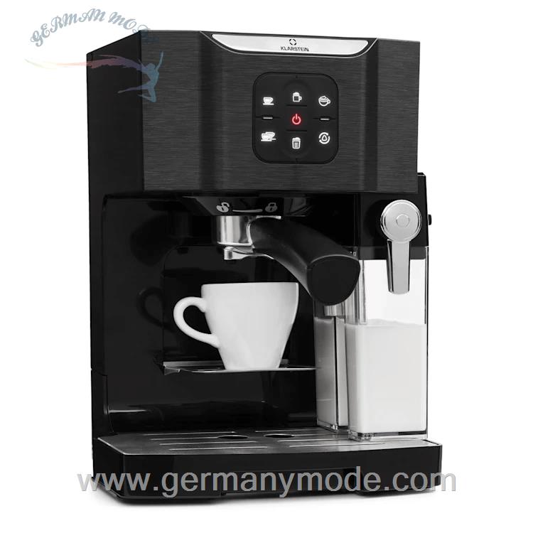 قهوه اسپرسوساز کلارشتاین آلمان Klarstein BellaVita Kaffeemaschine 1,4 Liter Schwarz 1450 watt