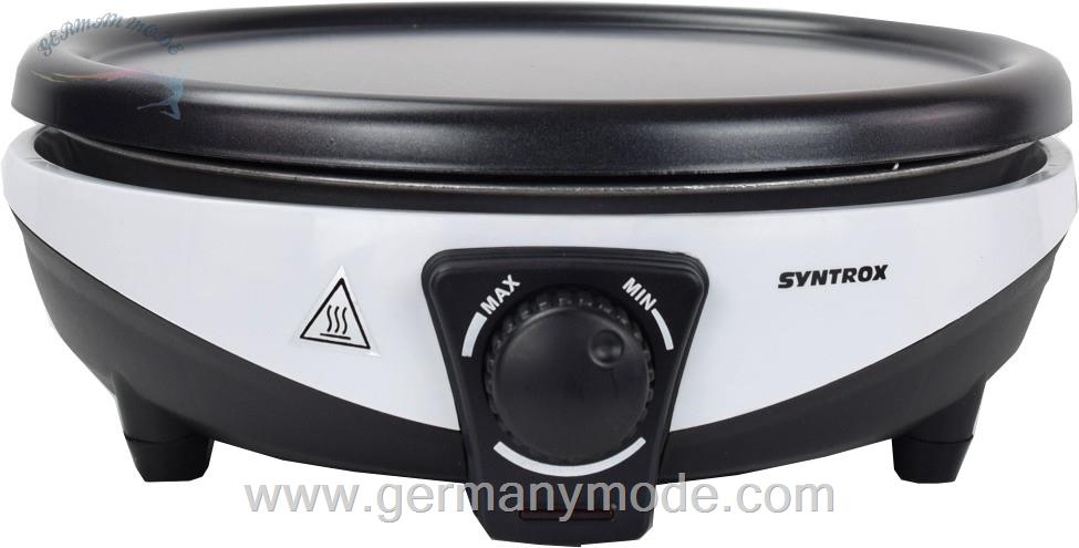 گریل کرپ پنکیک ساز سینتروکس آلمان Syntrox Germany Chef Grill CM 1000W Luzern