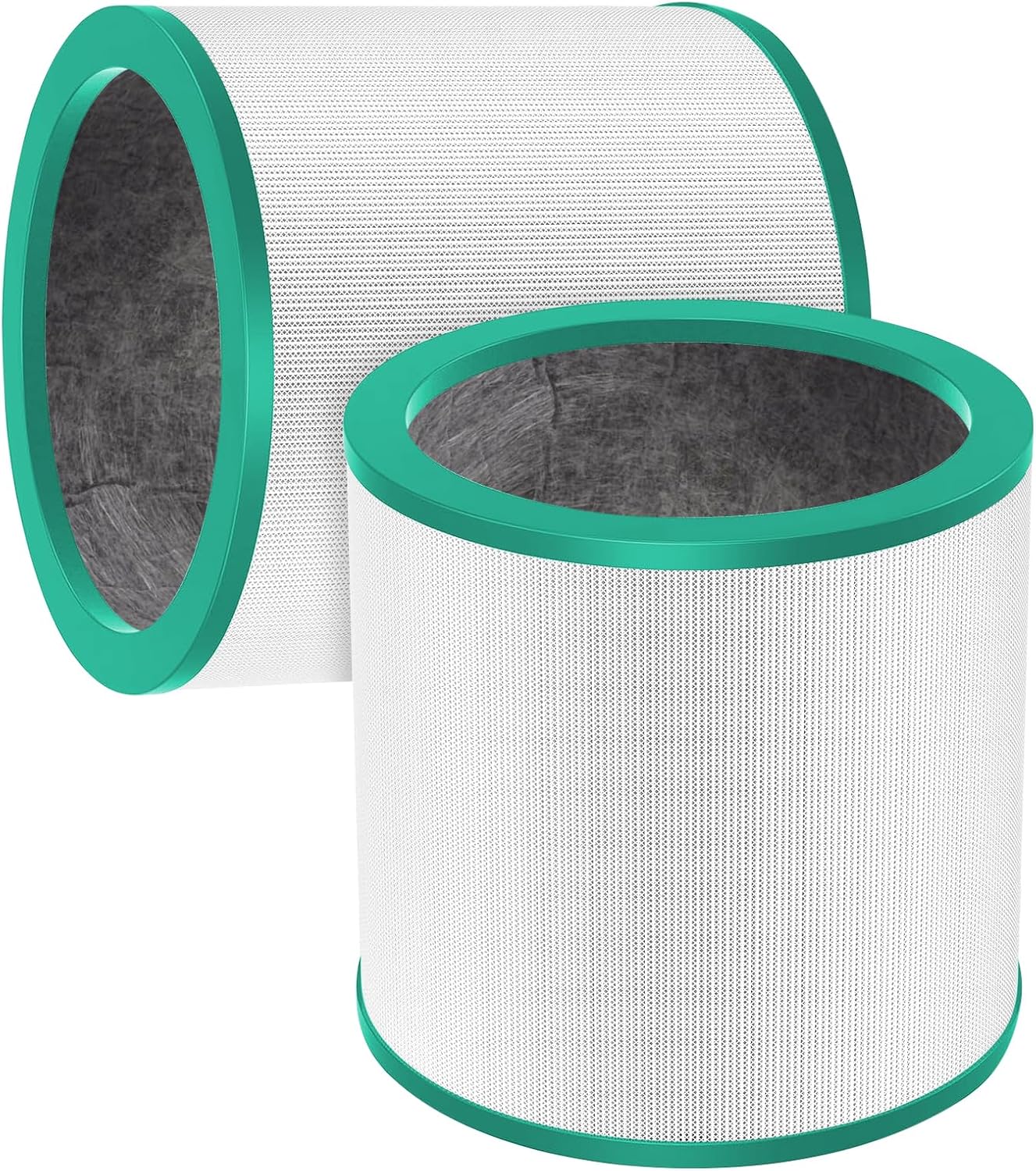 فیلتر دستگاه تصفیه هوا دایسون مدل Pure Cool Link TP00، TP02، TP03، AM11، BP01 - فیلتر HEPA و کربنی جایگزین، سازگار با شماره قطعه 968126-03، رنگ سفید