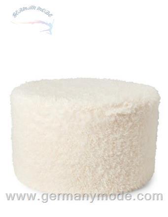 پاف گرد اسنزا هلند ESSENZA Shelley Vanilla Samthocker 60 x 37 cm