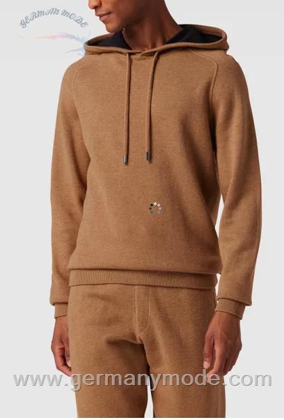 هودی کلاه دار مردانه هوگو باس آلمان Hugo Boss Neptune (50457715) Beige (50457715-262)