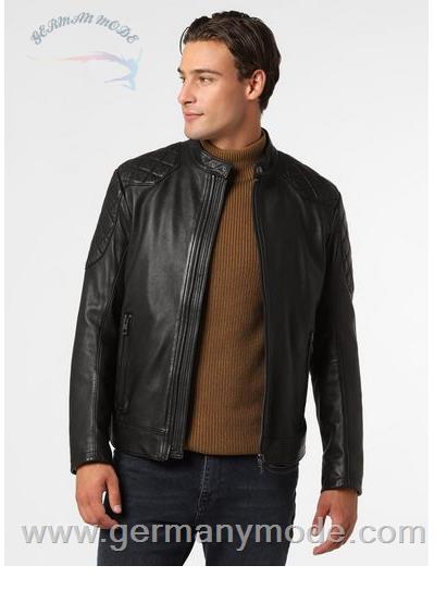 کاپشن چرم مردانه هوگو باس آلمان Hugo Boss Jador (50452662) schwarz (50452662001)