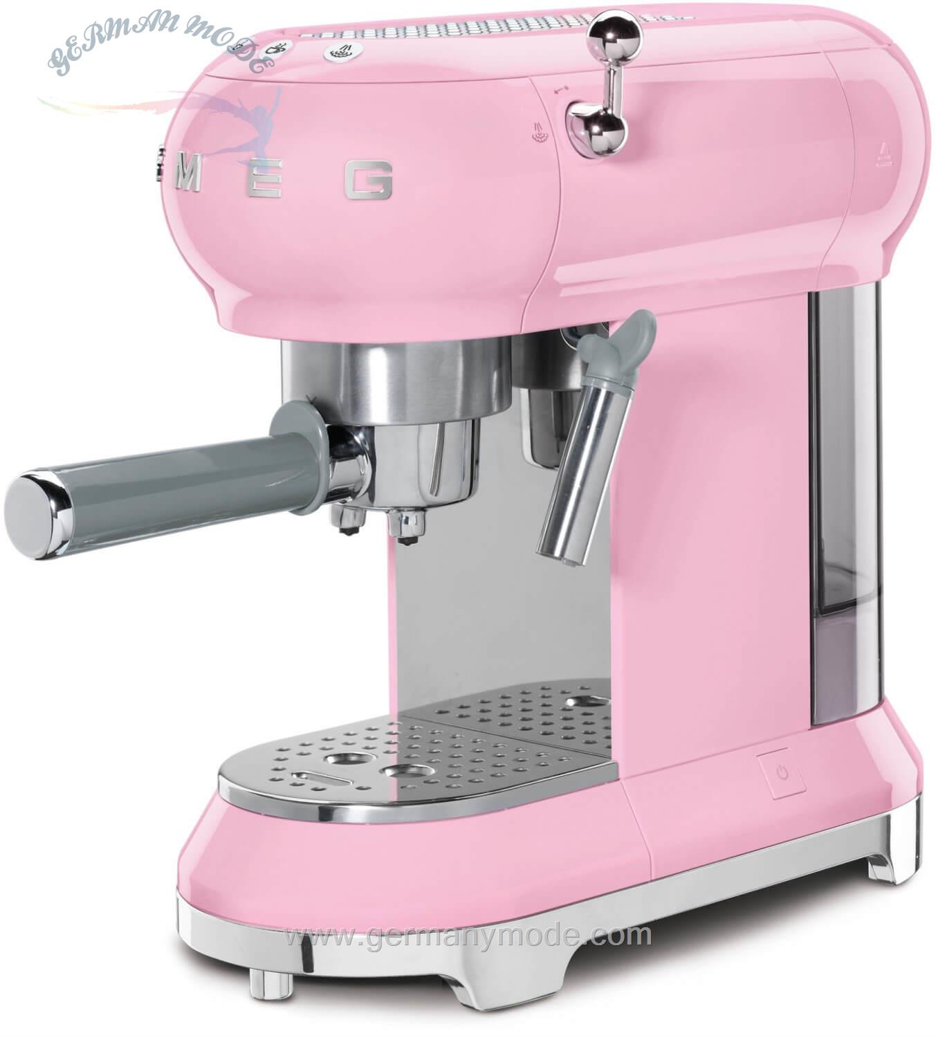 اسپرسو ساز اسمگ ایتالیا Smeg ECF01 Cadillac pink