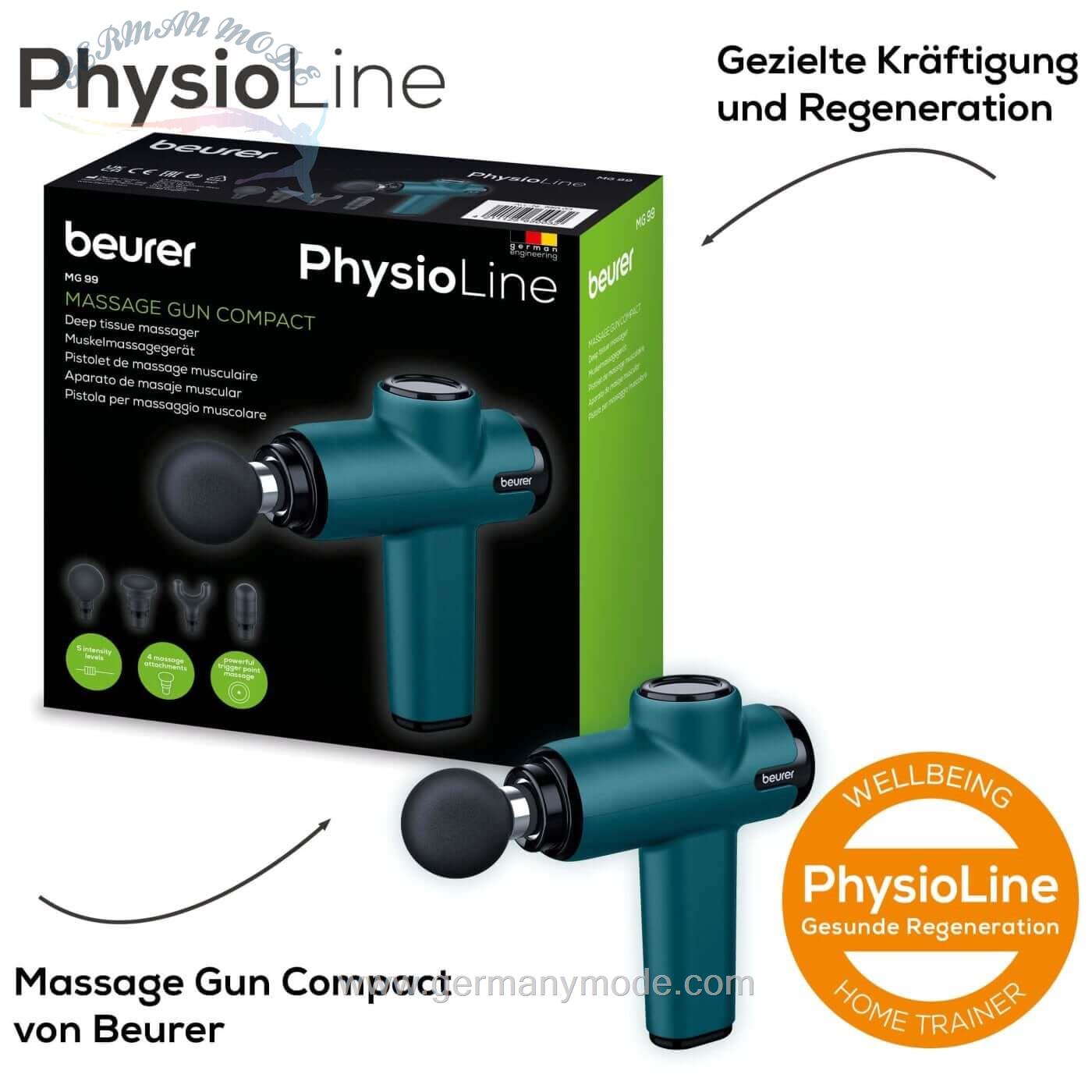 ماساژور نقطه ای بیورر آلمان Beurer MG 99 MASSAGE GUN compact