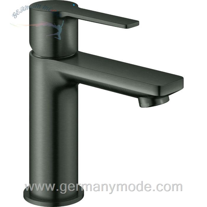 شیر مخلوط روشویی پایه کوتاه هانس گروهه آلمان GROHE Lineare XS Size 23791 hard graphite gebürstet 23791AL1