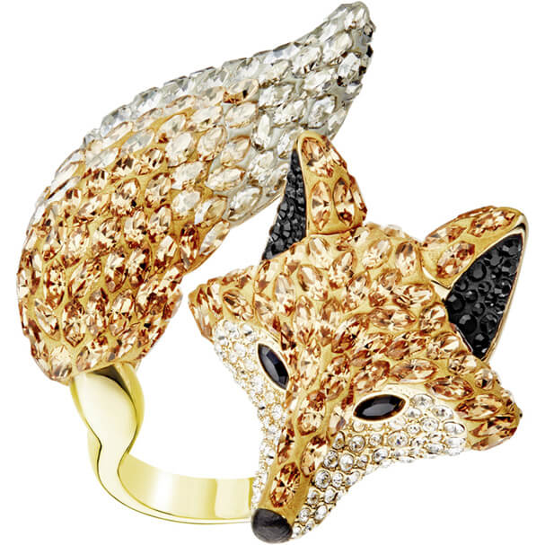 انگشتر زنانه سواروفسکی (اتریش) FOX MOTIVRING