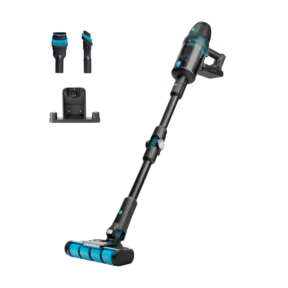 جارو شارژی سکوتک اسپانیا Cecotec مدل Conga Rockstar 2500 X-Treme ErgoFlex. موتور دیجیتال، ۳ کاره، برس ۶۸۰ وات و ۲۶ کیلوپاسکال،۹۰ دقیقه کارکرد خودکار، نمایشگر دیجیتال