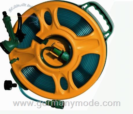 قرقره شیلنگ جمع کن قابل حمل و شیلنگ 15 متری برانر Brunner Outdoor Schlauchtrommel 15 m (72169)