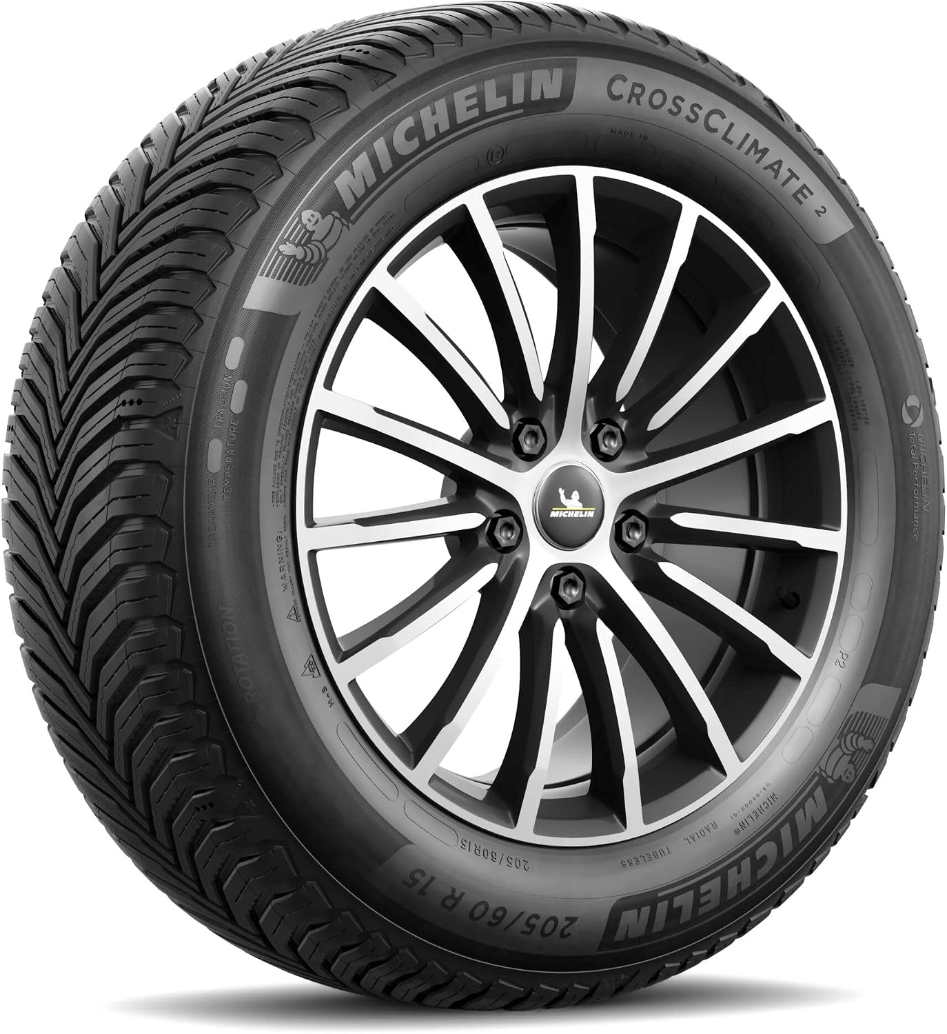 لاستیک 4 فصل میشلن در همه حال و هوای Michelin CROSSCLIMATE 2 205/60 R15 95V XL