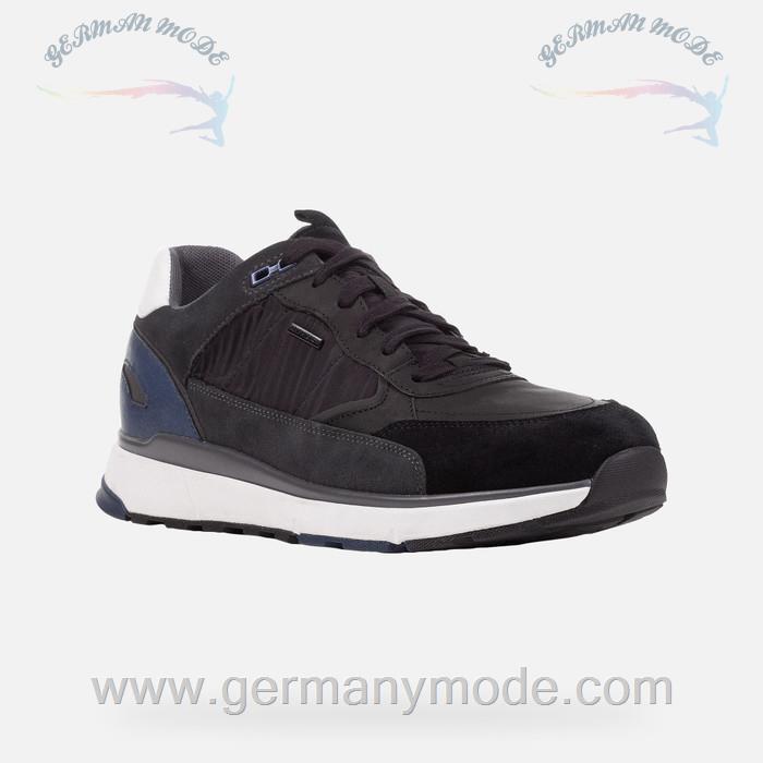 کتانی ورزشی ضد آب مردانه جی اوکس ایتالیا GEOX WASSERDICHTE SCHUHE Dolomia Abx Herr Schwarz
