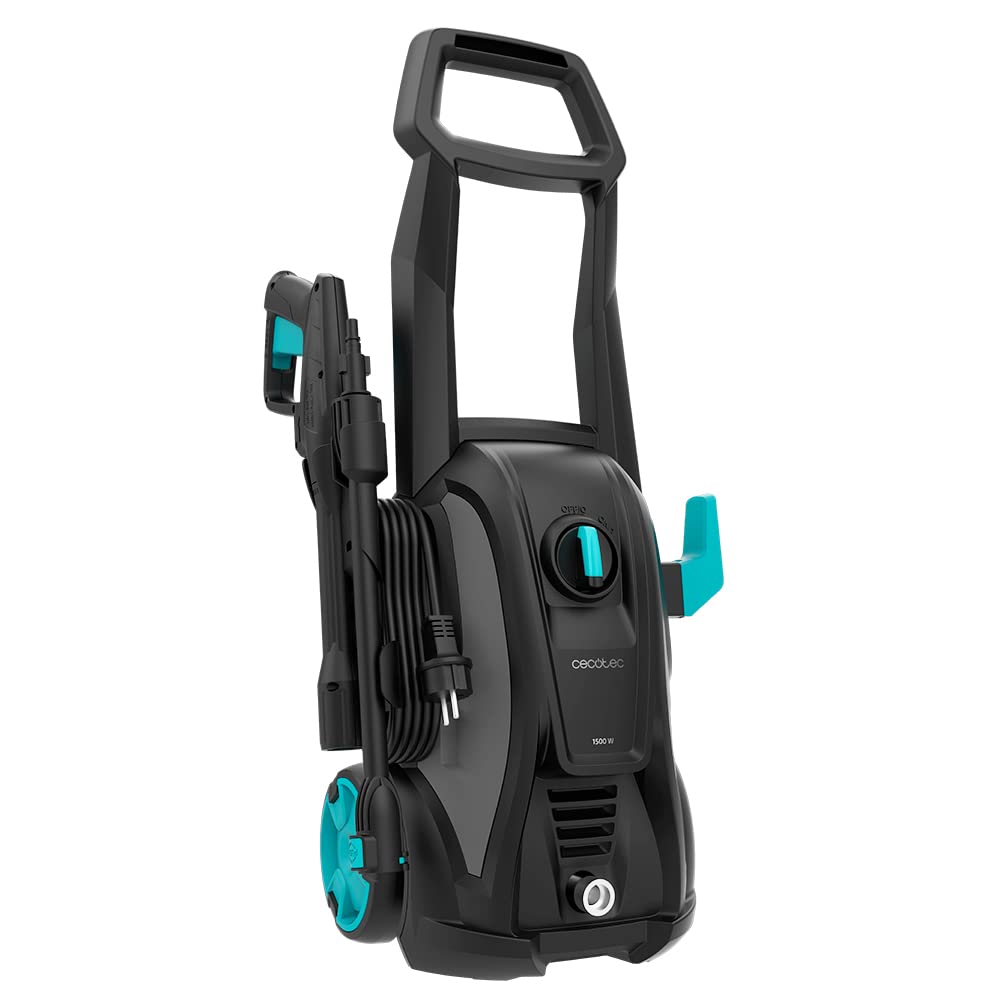 کارواش خانگی سکوتک اسپانیا Cecotec مدل Hydroboost 1500 Easy Move حداکثر دبی ۴۶۸ لیتر بر ساعت،حداکثر فشار ۱۲۰ بار، شعاع عملیاتی ۱۱ متر