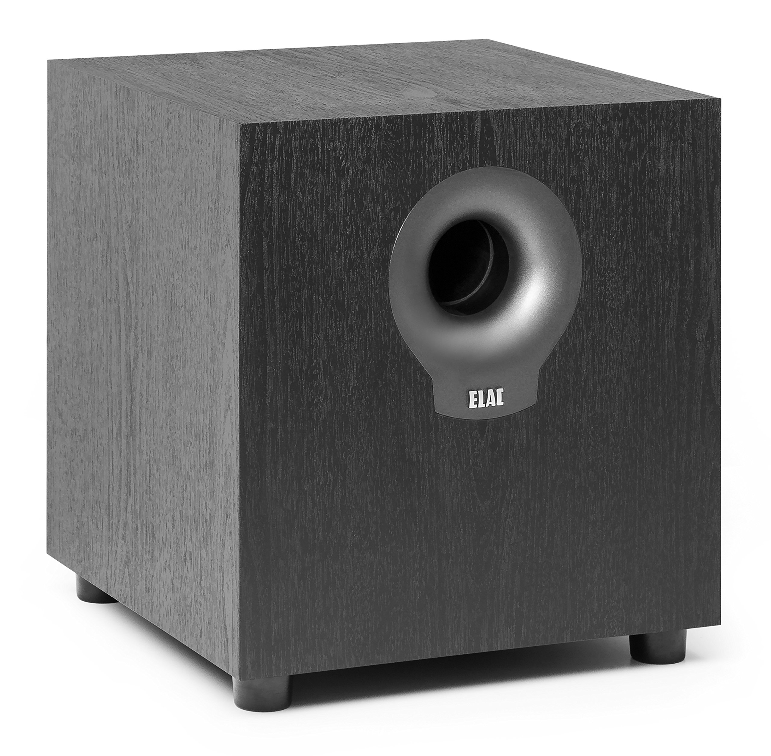 خرید از آمازون - ELAC Debut Subwoofer S10.2، بلندگوی فعال برای پخش موسیقی از طریق سیستم استریو، آمپلی فایر ایده آل برای باس عمیق و صداهای قدرتمند، 200 وات، دکور مشکی