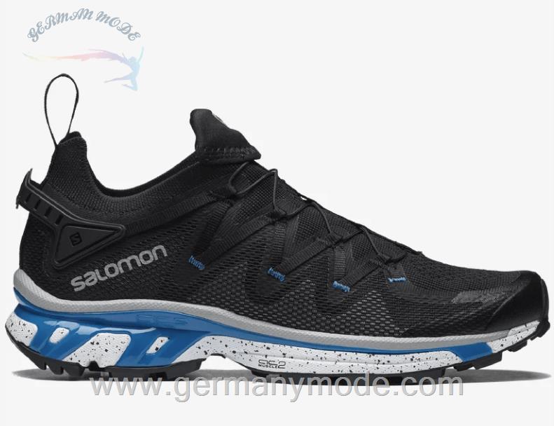 کتانی اسپرت زنانه مردانه سالامون فرانسه SALOMON XT RUSH Sportliche Schuhe Unisex Black White Indigo Bunting