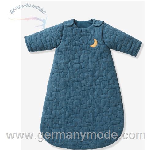 کیسه خواب تن پوش نوزاد ورت فرانسه Vertbaudet Bio-Kollektion: Baby Schlafsack mit abnehmbaren Ärmeln Traumnächte