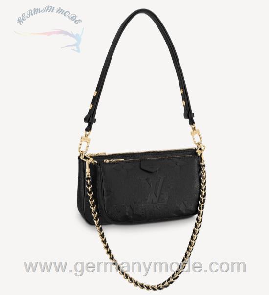 کیف دوشی زنانه لویی ویتون فرانسه LOUIS VUITTON MULTI POCHETTE ACCESSOIRES M80399