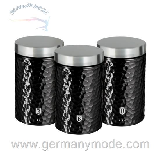 ست قوطی آشپزخانه برلینگر هاوس مجارستان BERLINGER HAUS KITCHEN CANISTER SET BH/6715 ROSE GOLD COLLECTION