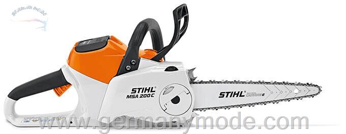 اره زنجیری شارژی چوب بر 30 سانتیمتر بدون باتری شارژر اشتیل آلمان Stihl MSA 200 C-B 30 cm Carving (ohne Akku und Ladegerät)