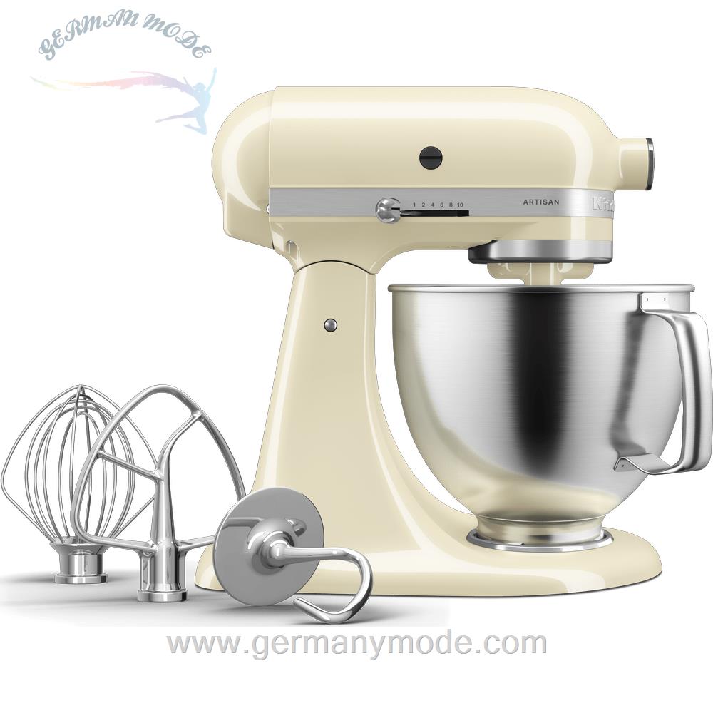 غذا ساز همه کاره کیچن اید آمریکا KitchenAid KÜCHENMASCHINE KIPPBARER MOTORKOPF 4,7L – ARTISAN BY YOU 5KSM193AD-Crème