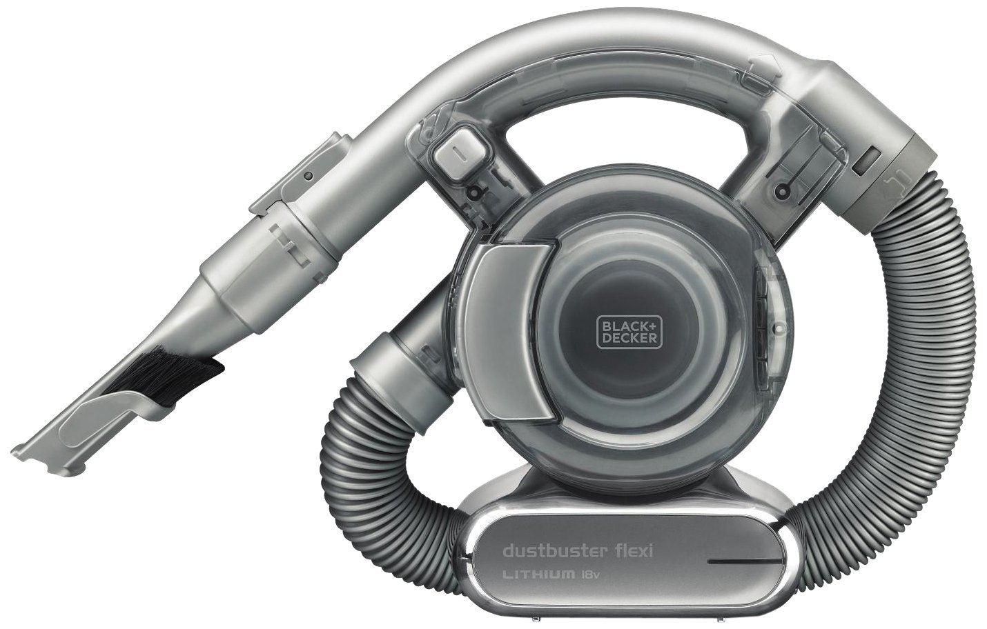 خرید از آمازون - جارو برقی دستی BLACK+DECKER PD1820L-GB PD1820L، 1700 وات، تیتانیوم تیره 18 ولت